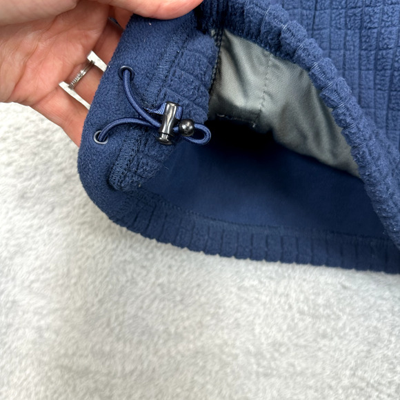 LL Bean Mountain Classic Windproof Fleece 1/4 Zip Jacket Womens L Blue Gorpcore - Picture 6 of 7